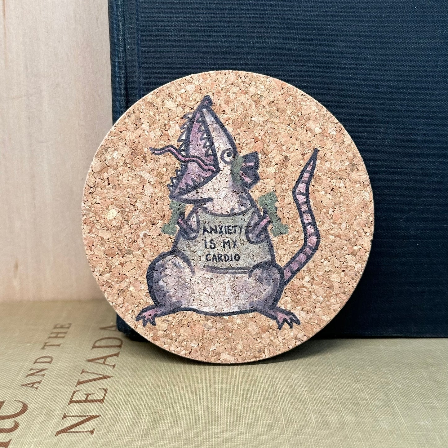 Awkward Possums Cork Coaster Set of 4