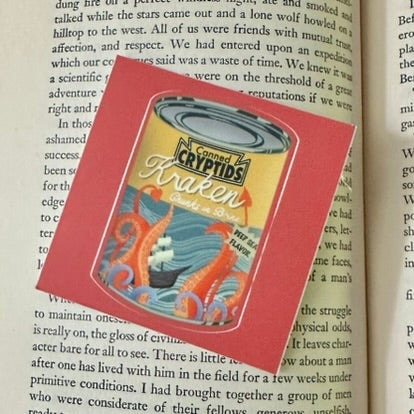 Canned Kraken Vinyl Sticker