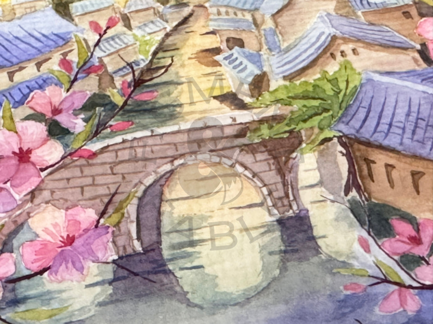 Soaring Above Edo Art Print