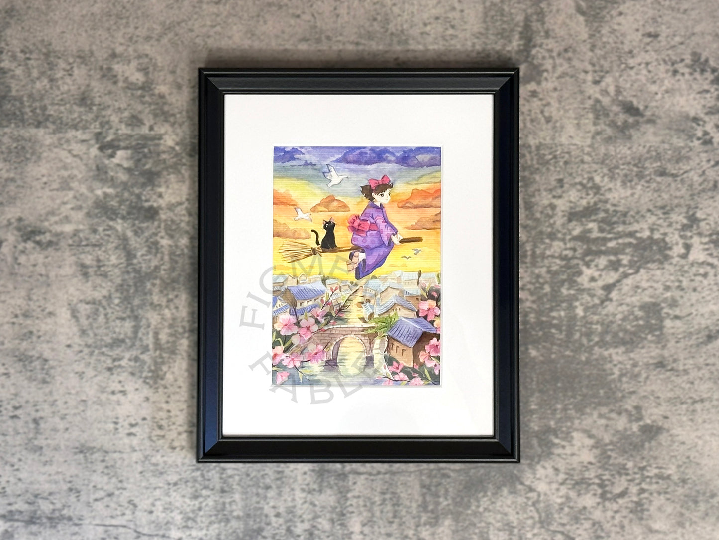 Soaring Above Edo Art Print