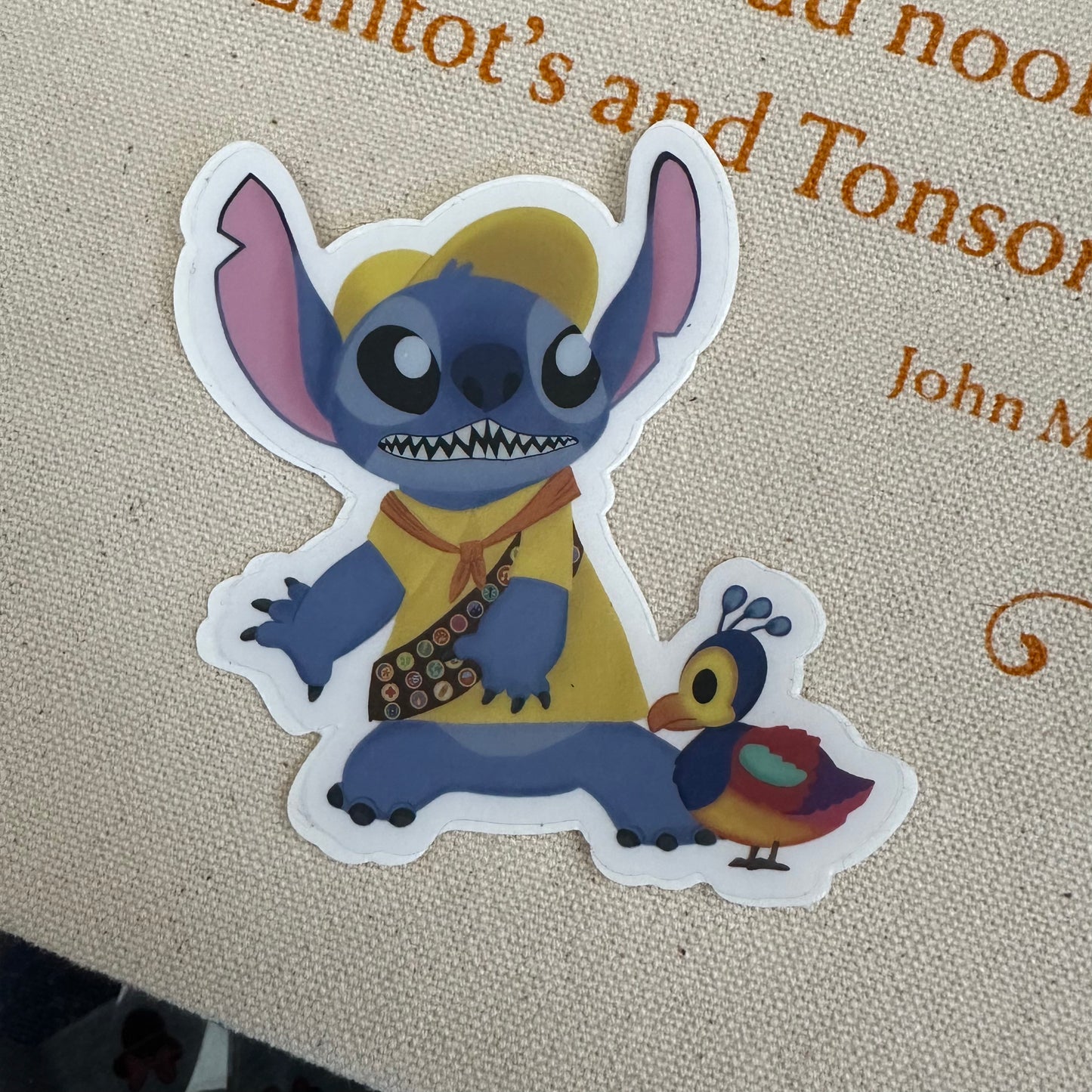 Alien Wilderness Scout Vinyl Sticker