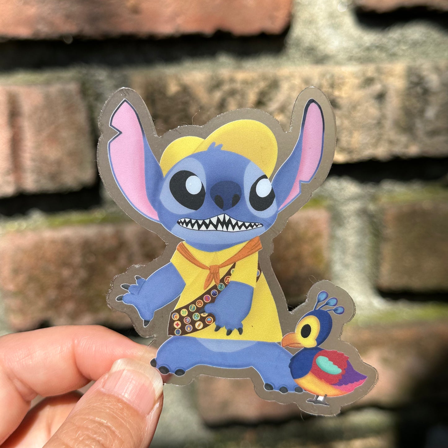 Alien Wilderness Scout Vinyl Sticker