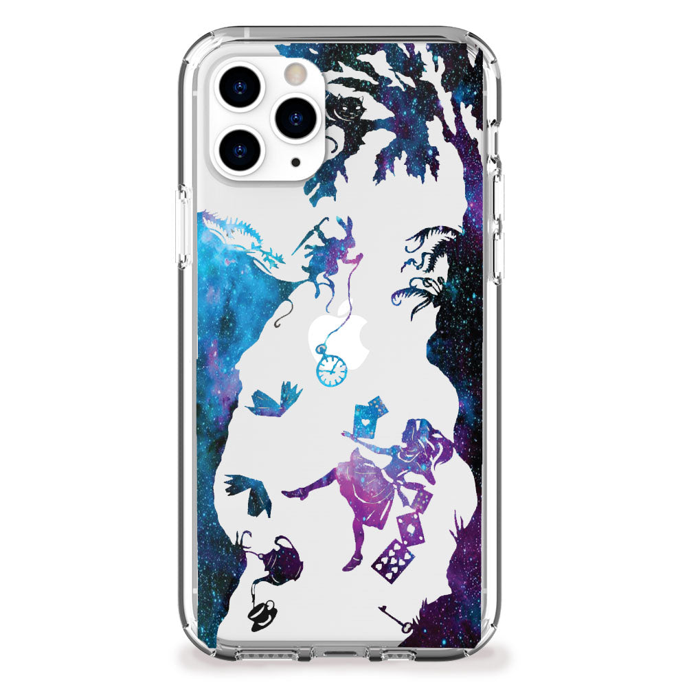 Alice in Wonderland Cosmic iPhone Case Figment & Fable Alice in Wonderland Cosmic iPhone Case Figment & Fable
