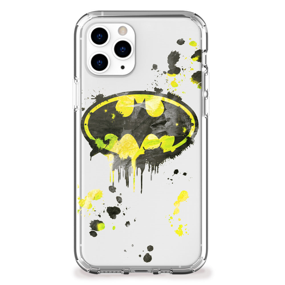 Bat Symbol Spray Paint iPhone Case