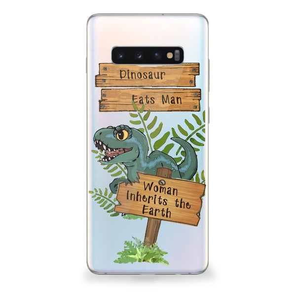 Dinosaur Eats Man Samsung Galaxy Case