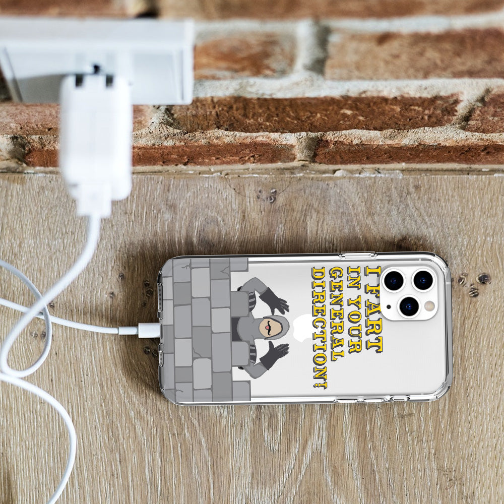 monty python fart iphone case