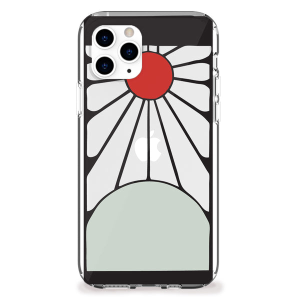 Hanafuda Moon and Grass iPhone Case