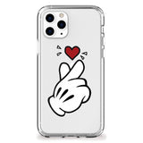 Finger Heart iPhone Case