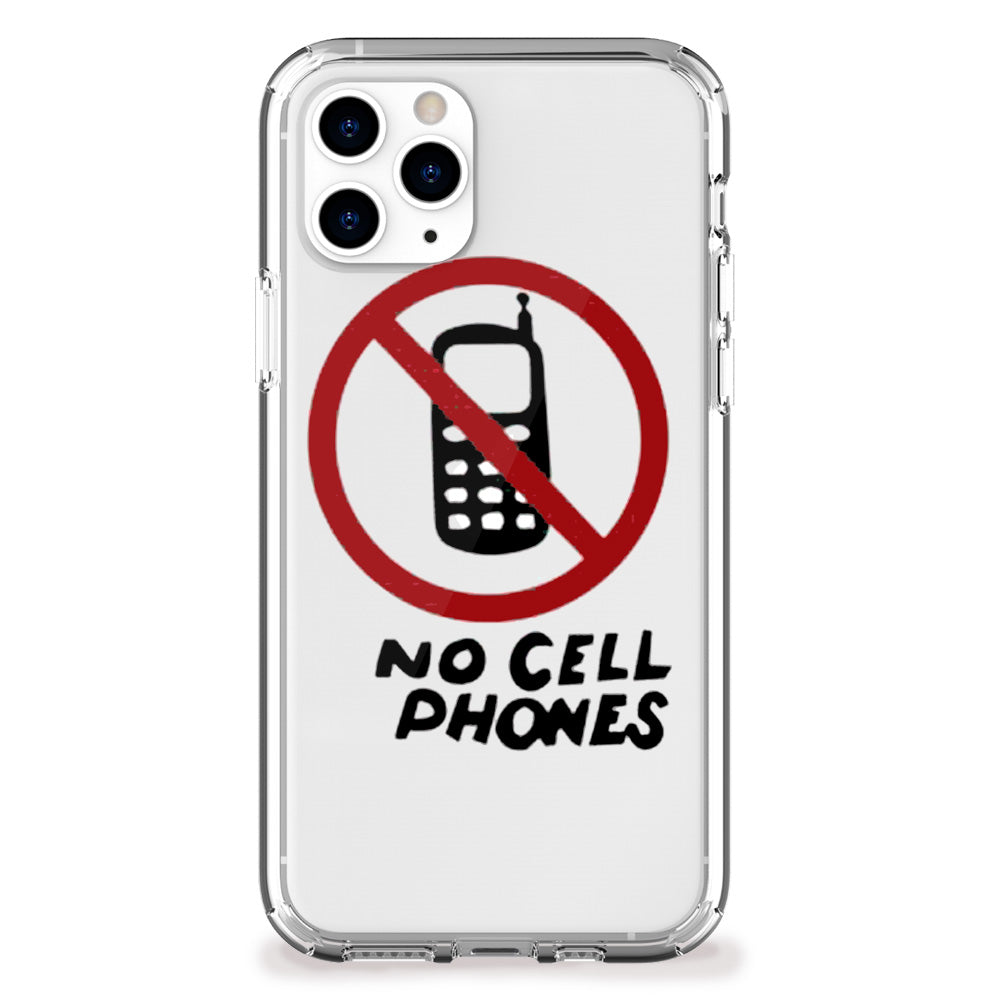 No Cell Phones iPhone Case