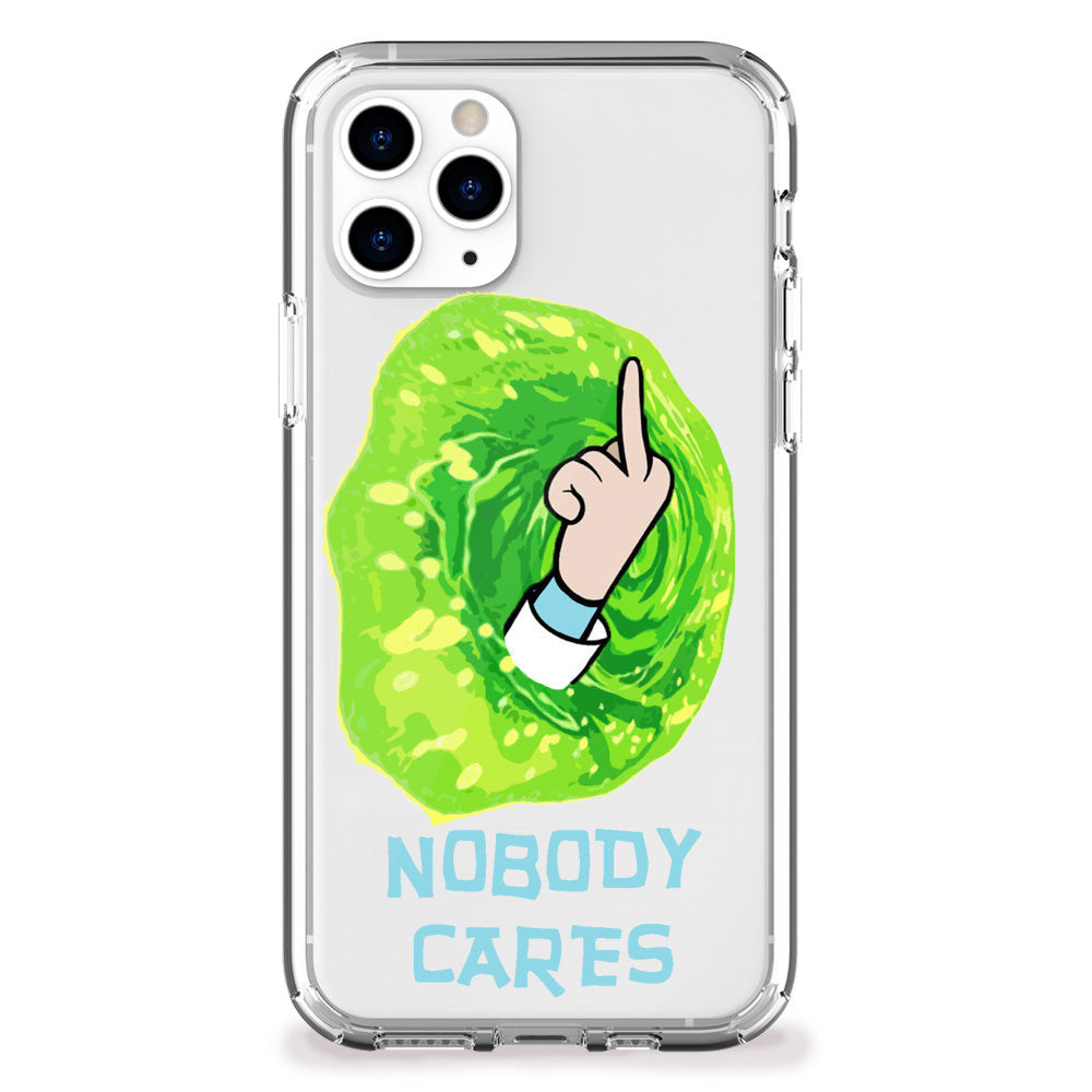 Nobody Cares iPhone Case