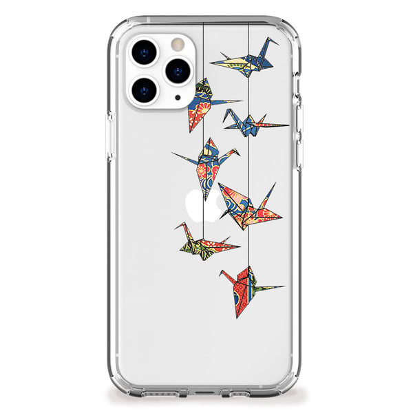 Origami Cranes Washi iPhone Case