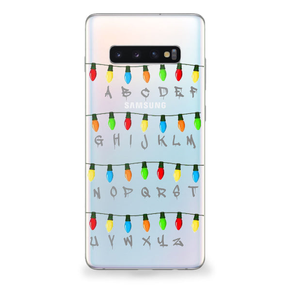 Stranger Christmas Lights Samsung Galaxy Case