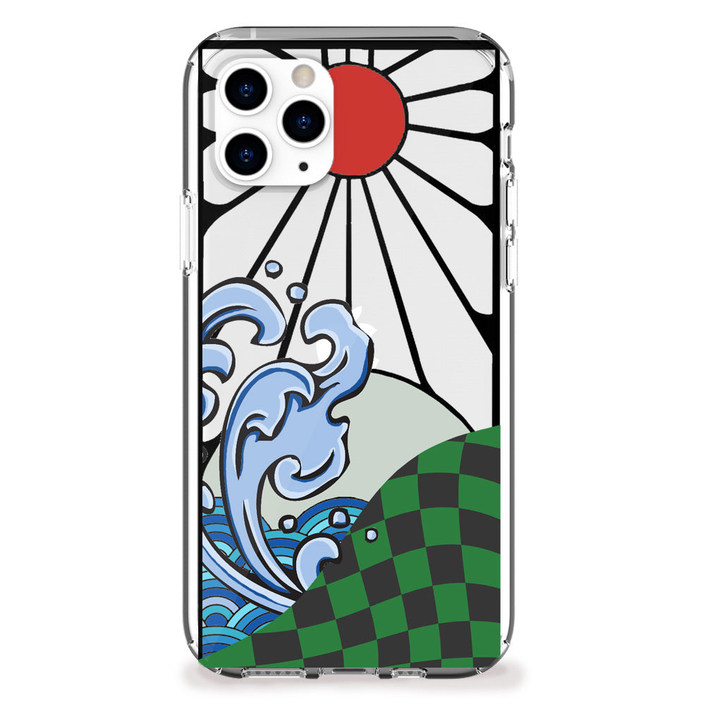 japanese hanafuda water breathing iphone case