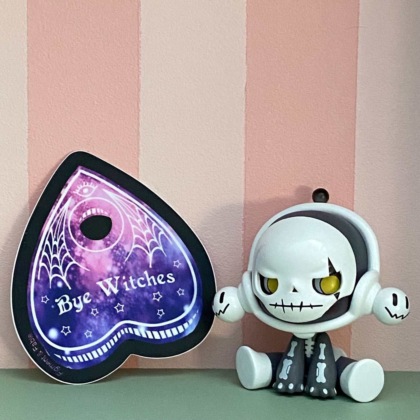 Ouiji "Bye Witches" Vinyl Sticker