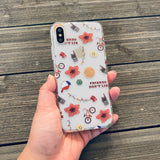 stranger things pattern phone case
