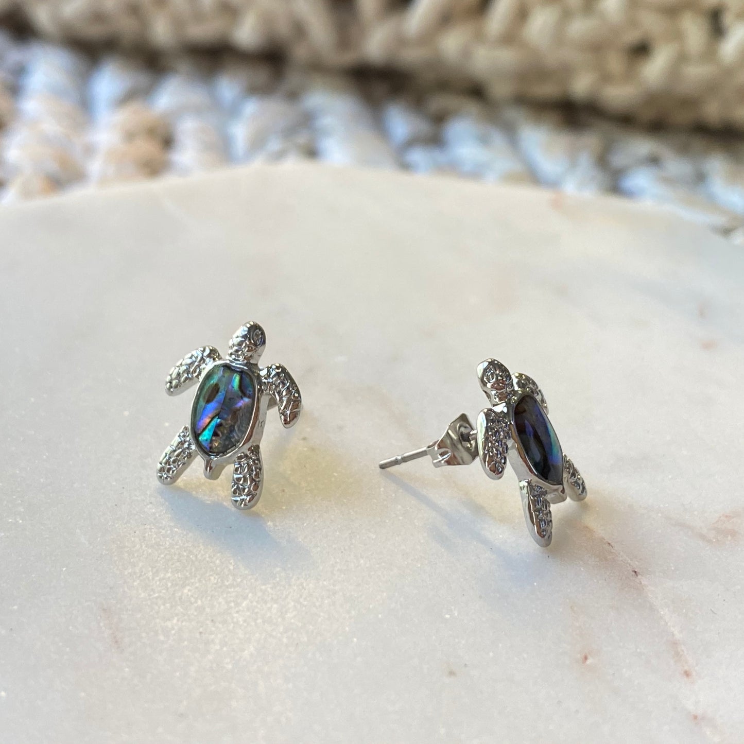 Sea Turtle Stud Earrings