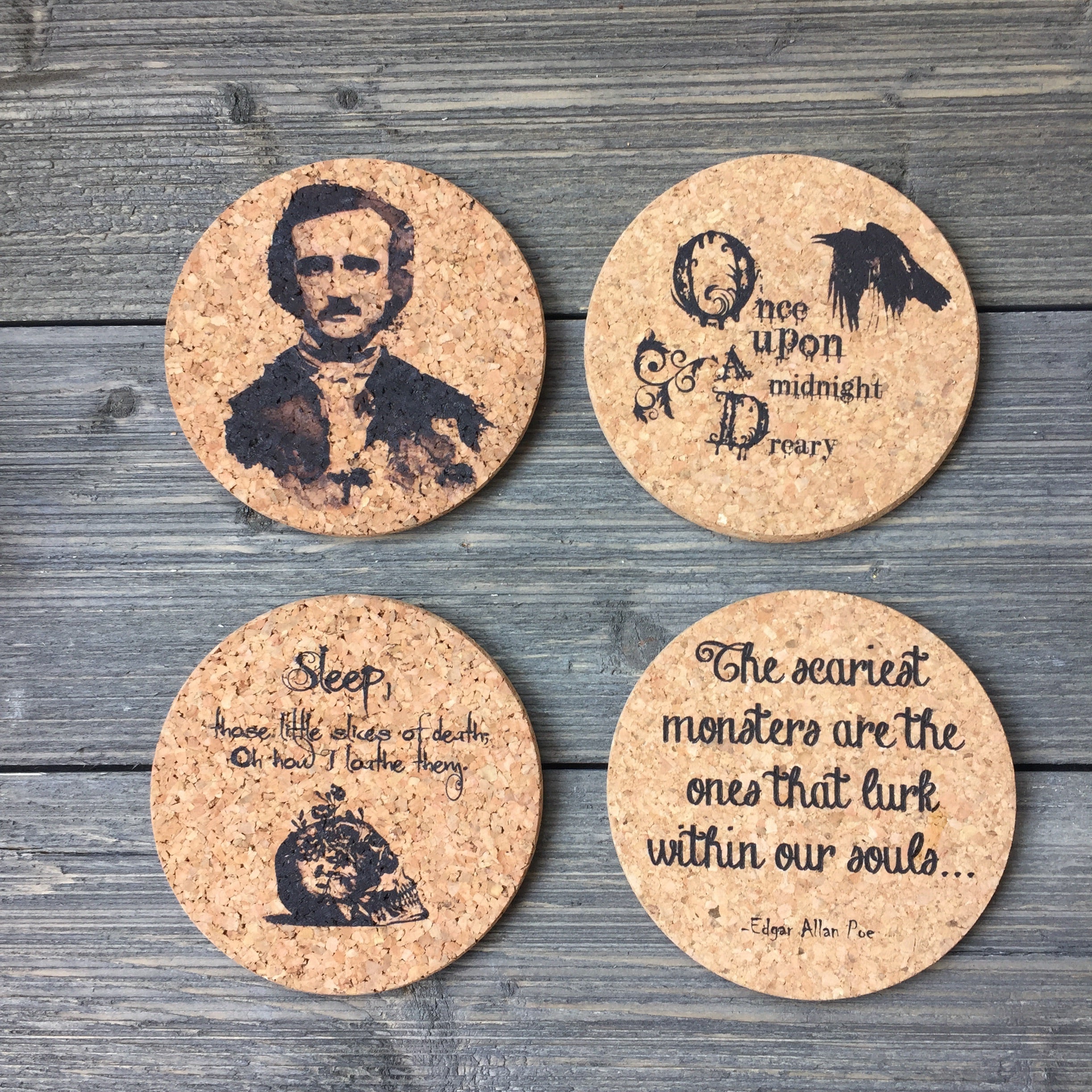 Gilmore Girls Themed Cork Coaster Set of 4 – Figment & Fable