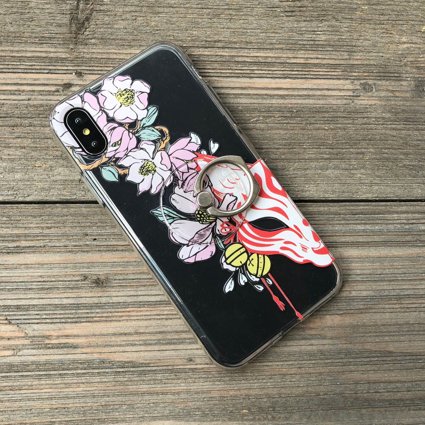 Clear Phone Ring Stand Holder