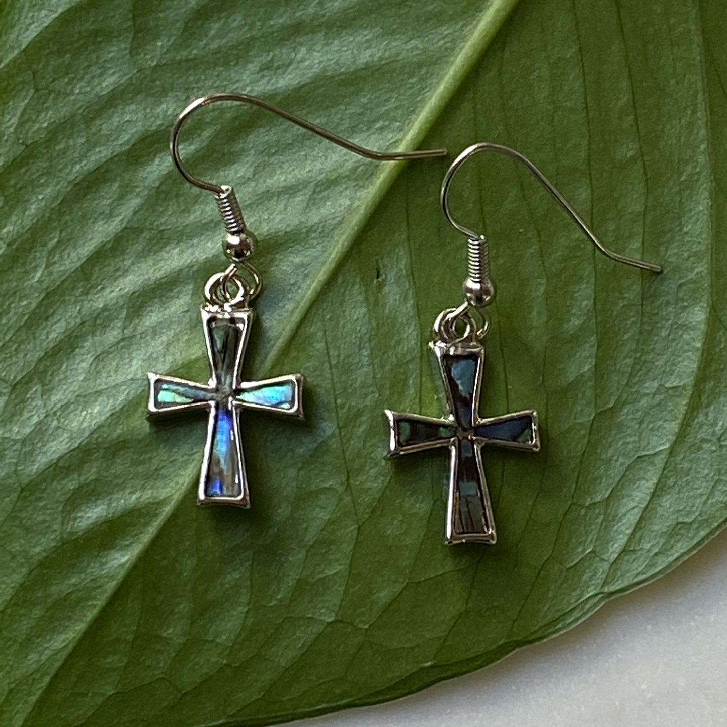 Cross Dangle Earrings