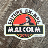Future Ex-Mrs Malcolm Vinyl Sticker