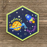 To Infinity & Beyond Vinyl Sticker