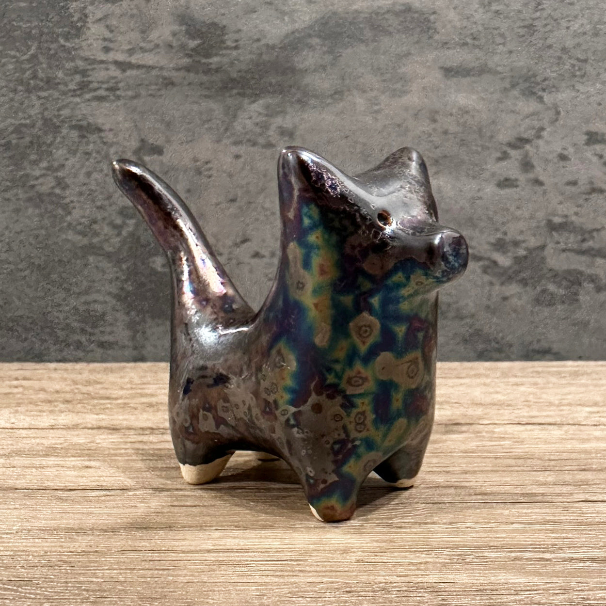 Ceramic Cat Figurine