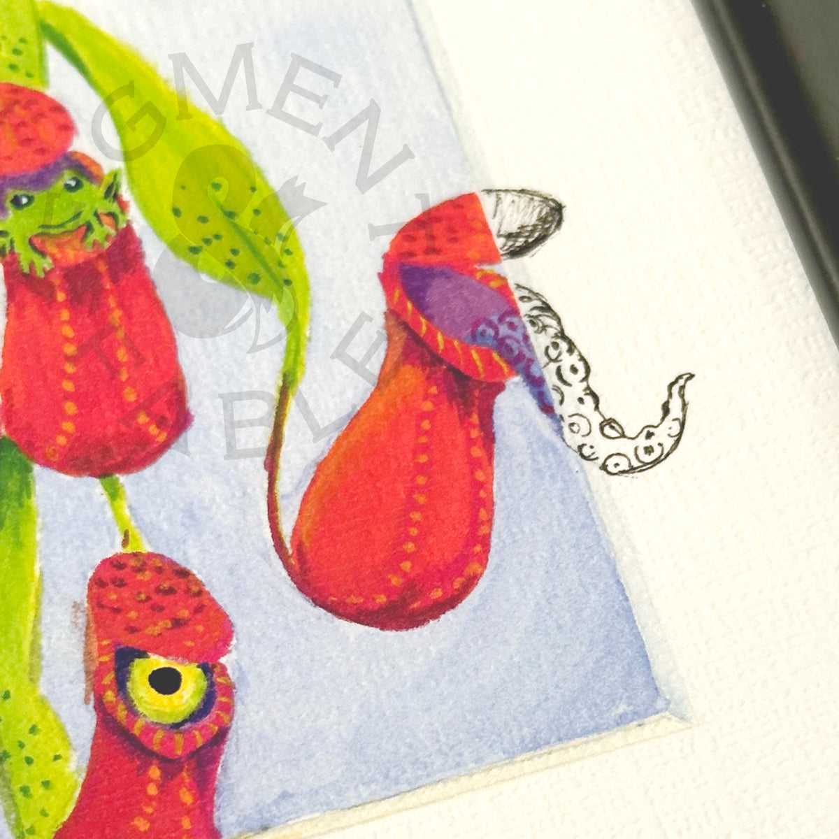 Monster Pitcher Plant Art Print
