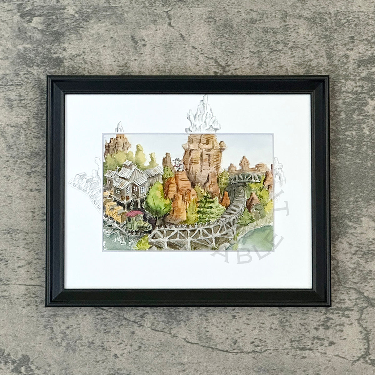 Wildest Ride Art Print