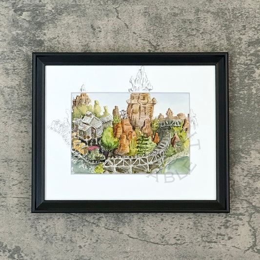 Wildest Ride Art Print