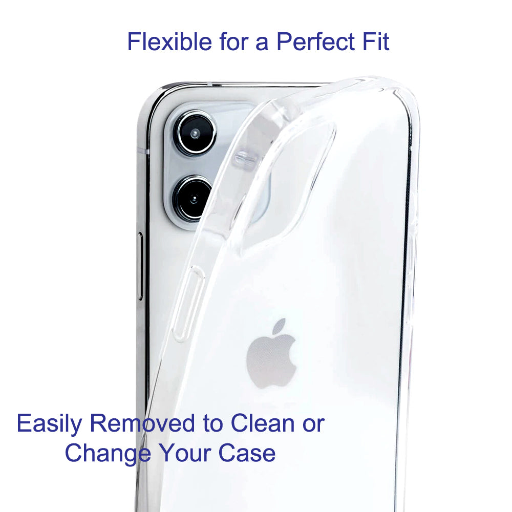 clear tpu flexible iphone case