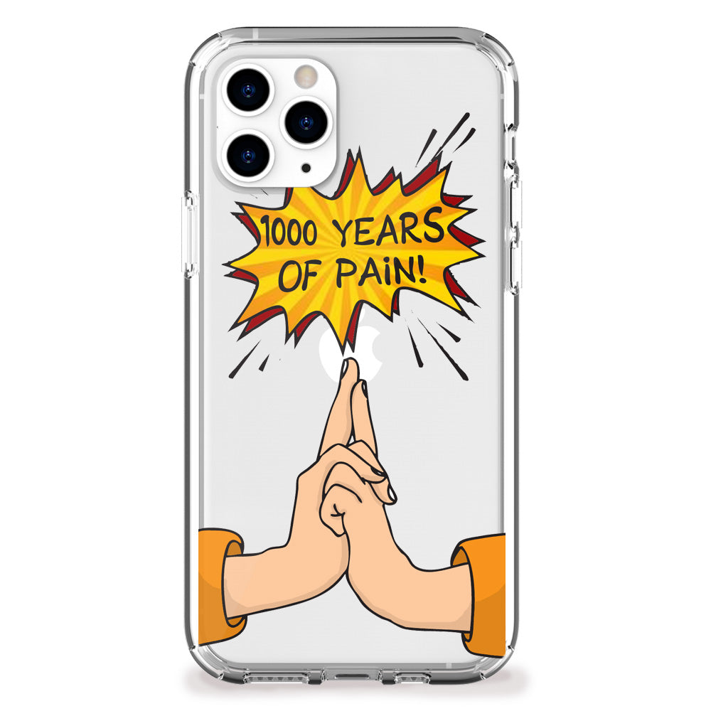 1000 Years of Pain Secret Jutsu iPhone Case