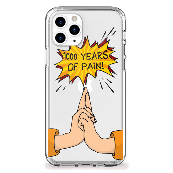1000 Years of Pain Secret Jutsu iPhone Case