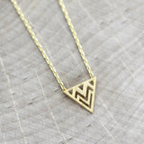 Chevron Necklace