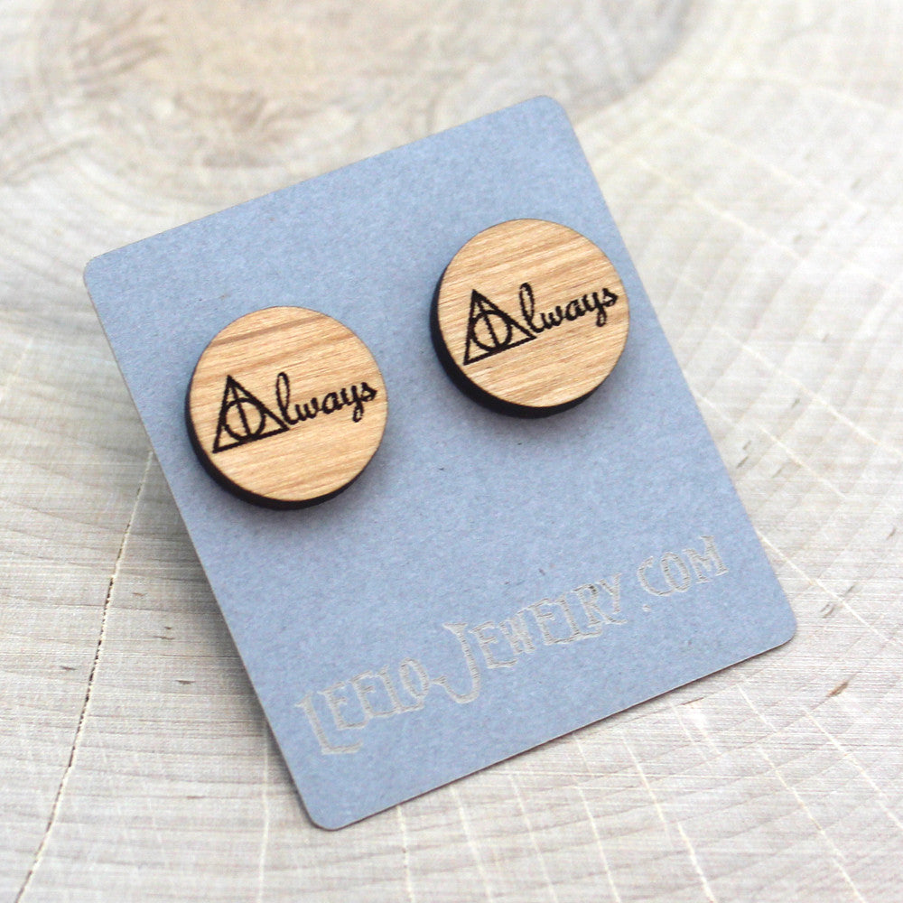 Wooden Always Earrings