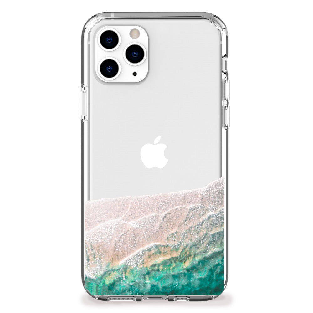 beach and waves iphone case