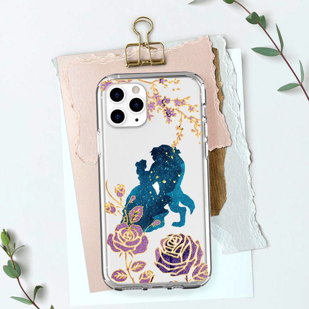 belle and beast iphone case
