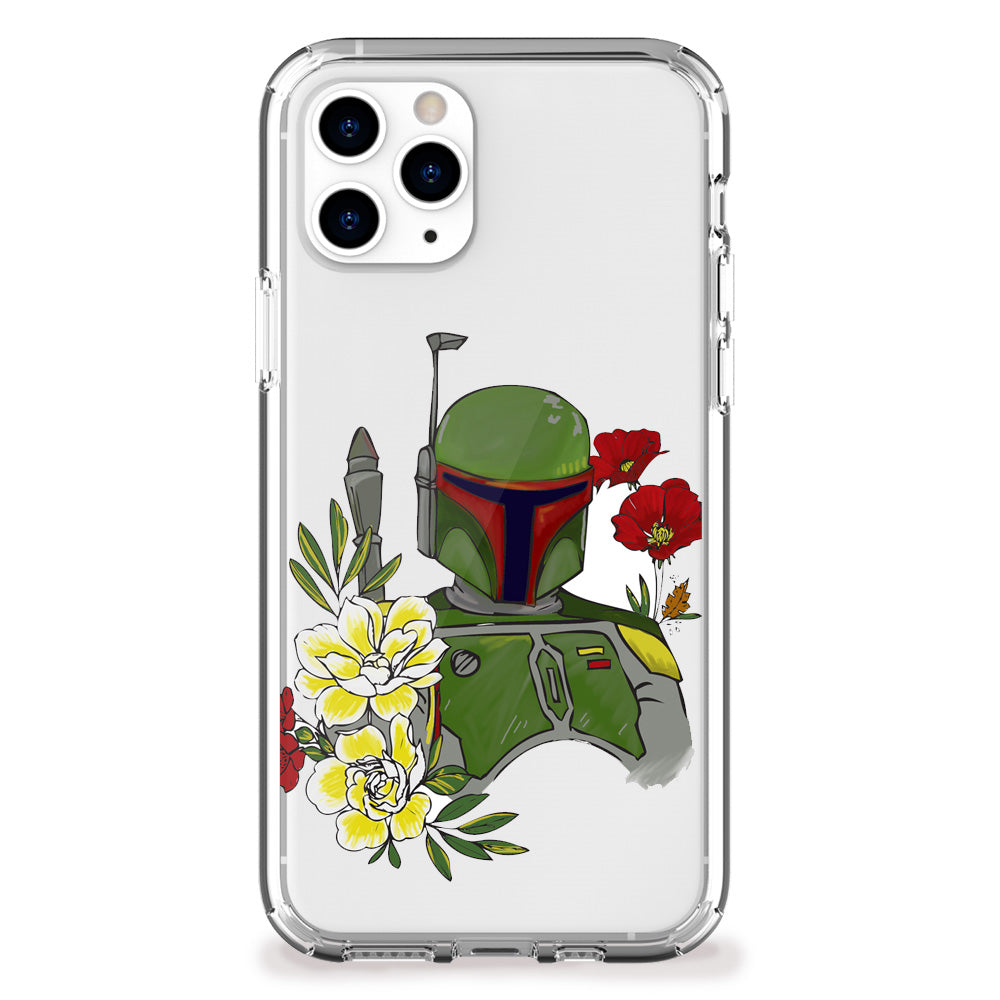galactic bounty hunter iphone case