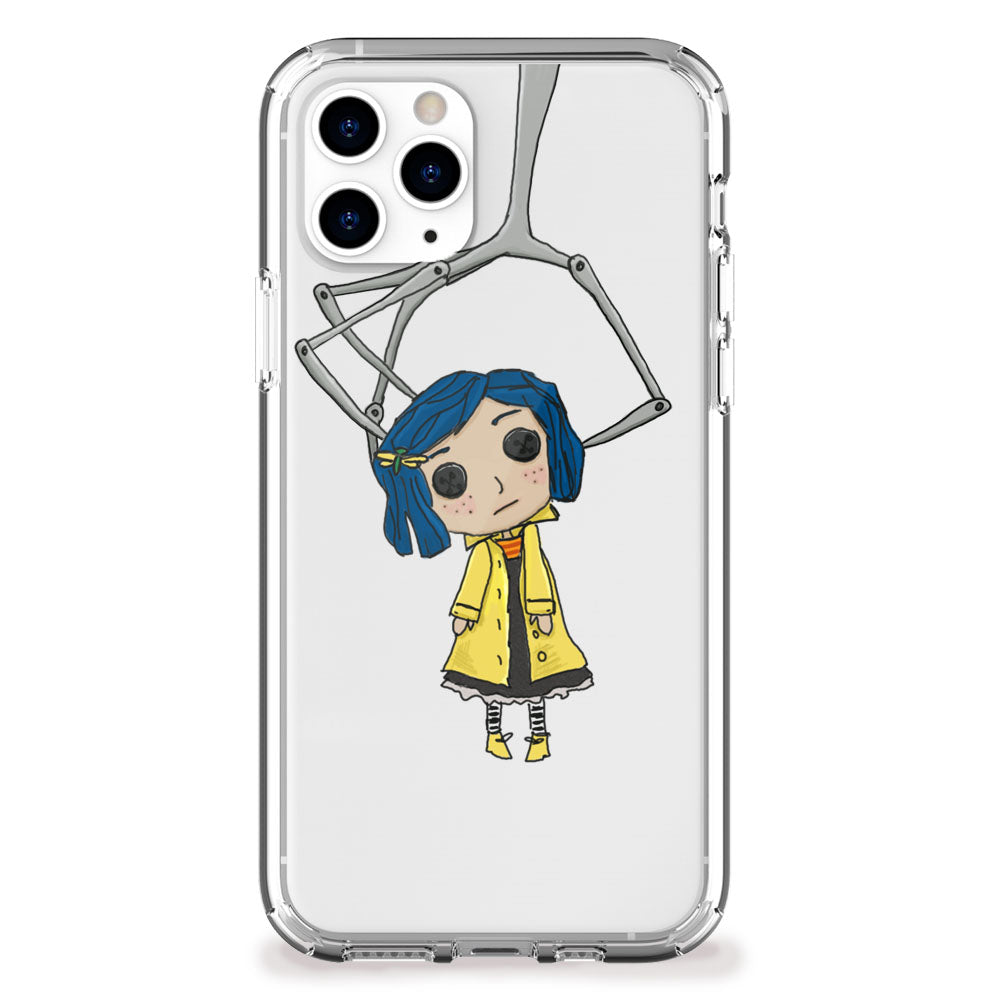button eyes doll iphone case