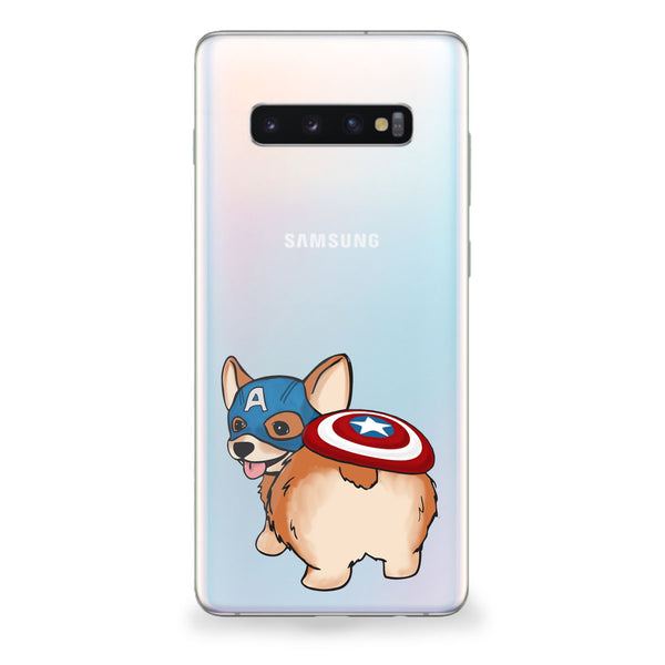 Captain Corgi Samsung Galaxy Case