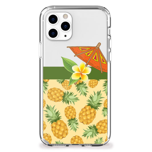 pineapple tiki drink iphone case