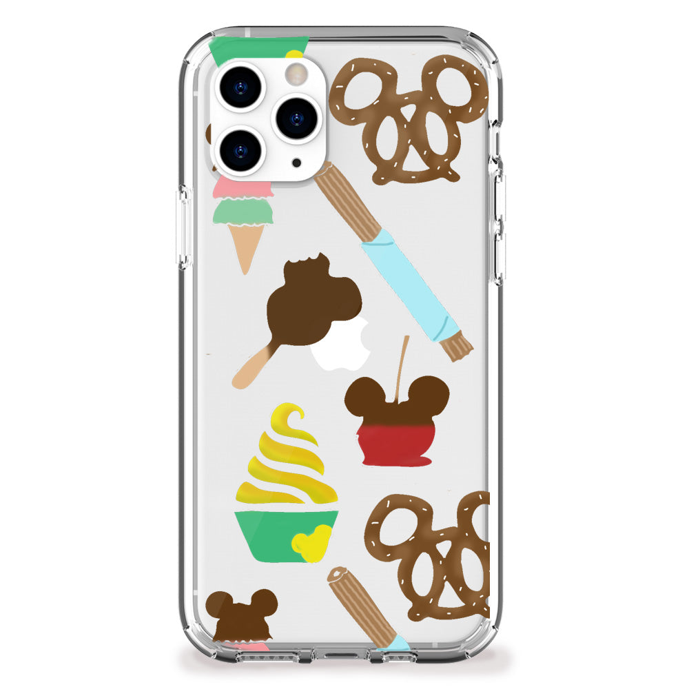 theme park snack foods iphone case