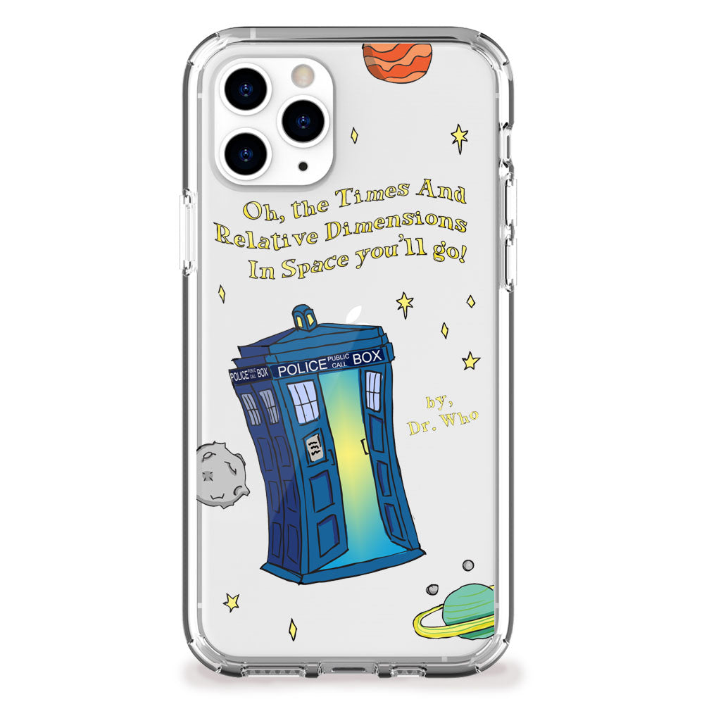 Doctor space time tardis iphone case