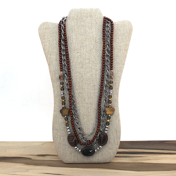 Layered necklace - Java