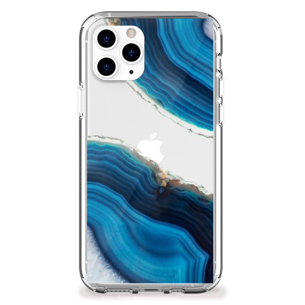 blue geode iphone case