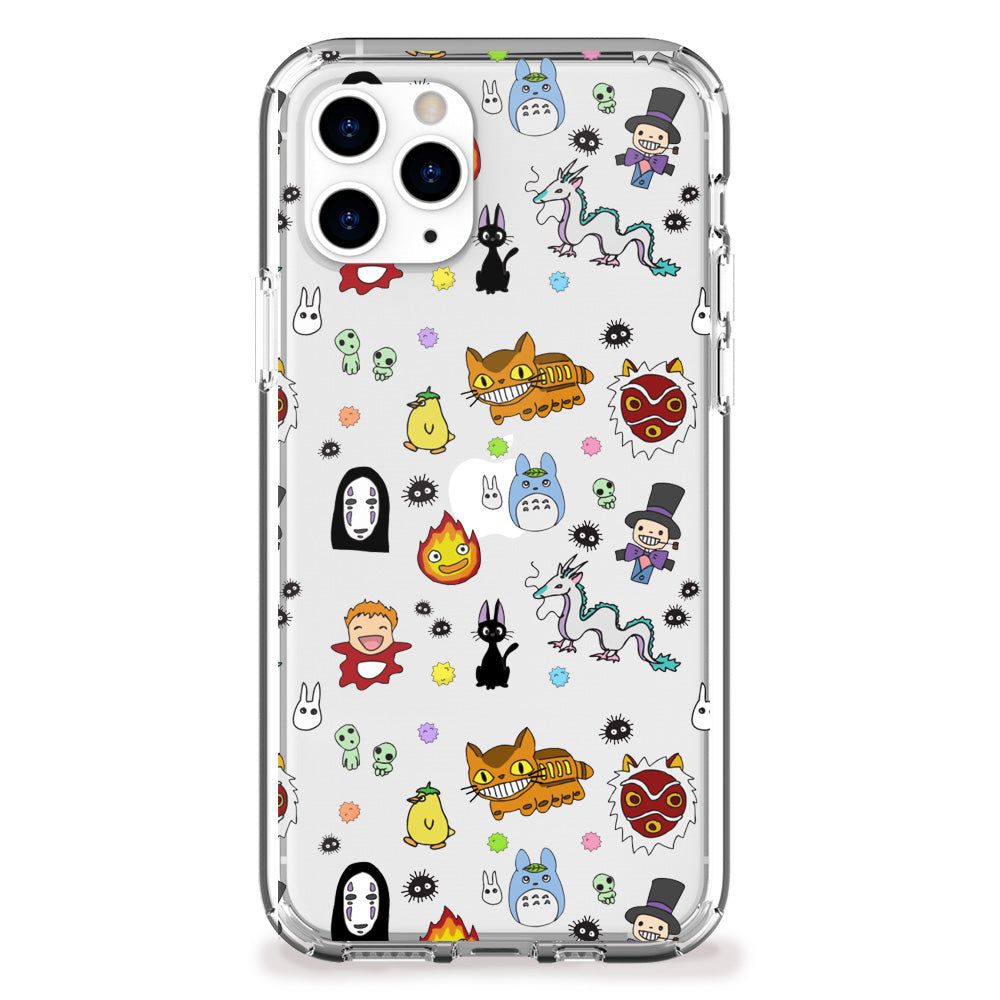 japanese anime characters iphone case
