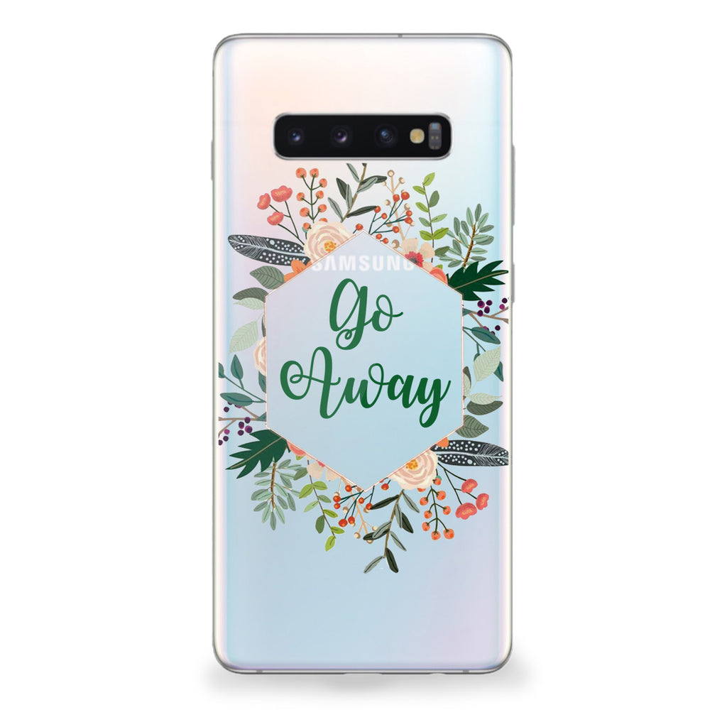 Go Away Samsung Galaxy Case
