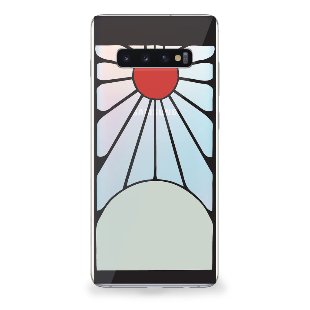 Hanafuda Moon and Grass Samsung Galaxy Case
