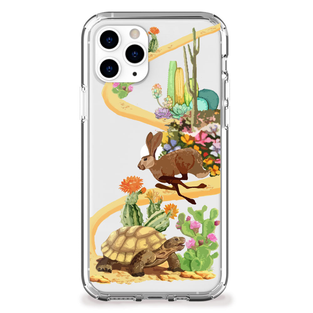 the hare and tortoise iphone case