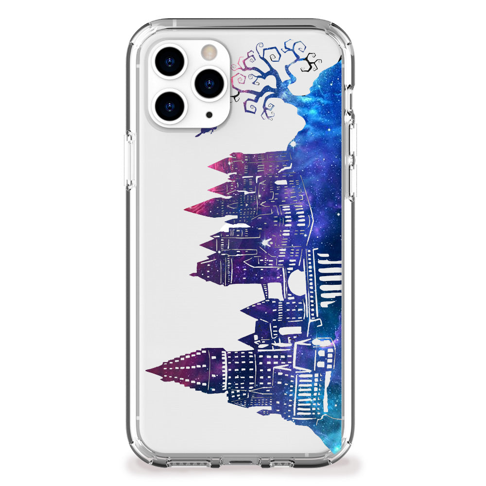 wizard school castle iphone case
