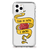 How I Roll iPhone Case (Yellow)